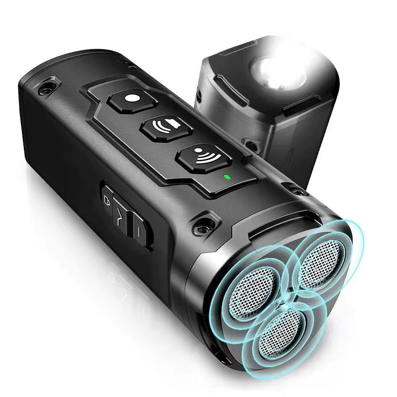 Pet Dog Repeller Ultrasonic Dog Training Device Rechargeable anti Dog Bark Stop Barking Deterrent Device with LED Flashlight